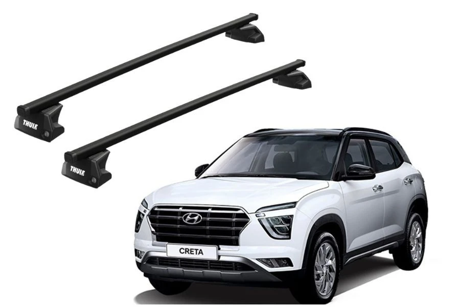 Barras THULE EVO SquareBar para autos HYUNDAI Creta desde 2017 - 2022