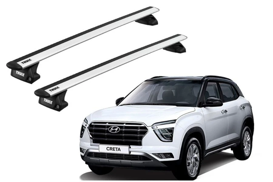 Barras THULE EVO WingBar para autos HYUNDAI Creta desde 2017 - 2022