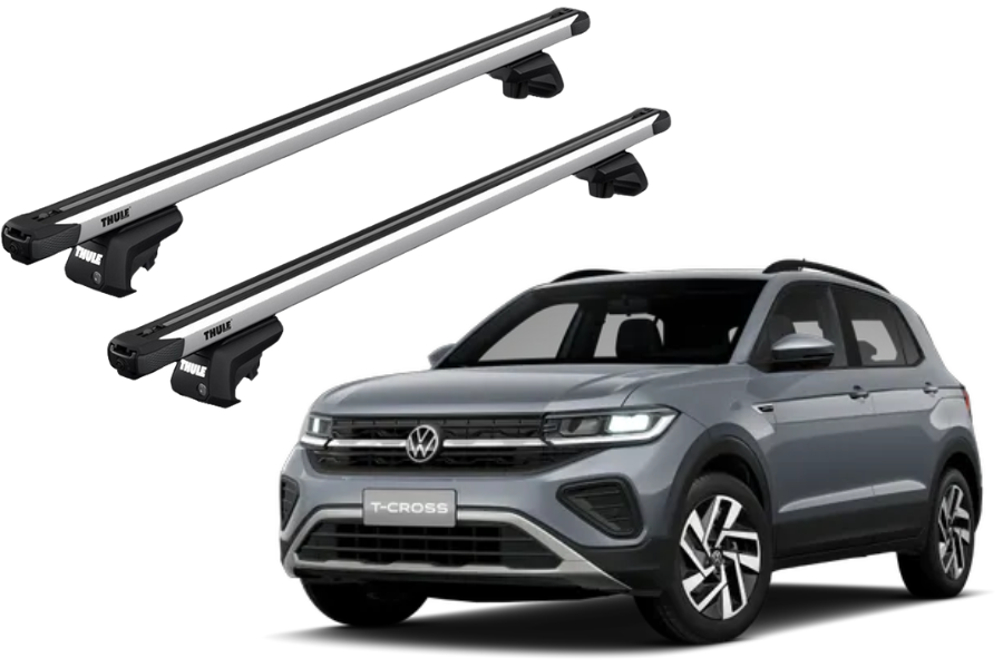 Barras Thule VOLKSWAGEN T-Cross 19- RE / SlideBar EVO