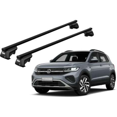 Barras THULE EVO SquareBar para autos VOLKSWAGEN T-Cross desde 2019