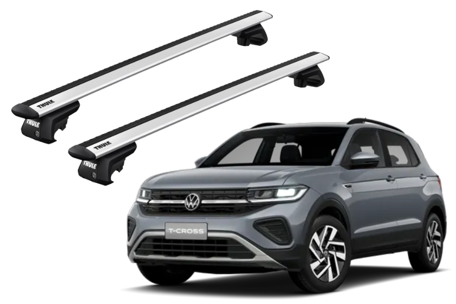 Barras THULE EVO WingBar para autos VOLKSWAGEN T-Cross desde 2019