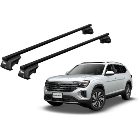 Barras THULE EVO SquareBar para autos VOLKSWAGEN Atlas desde 2018