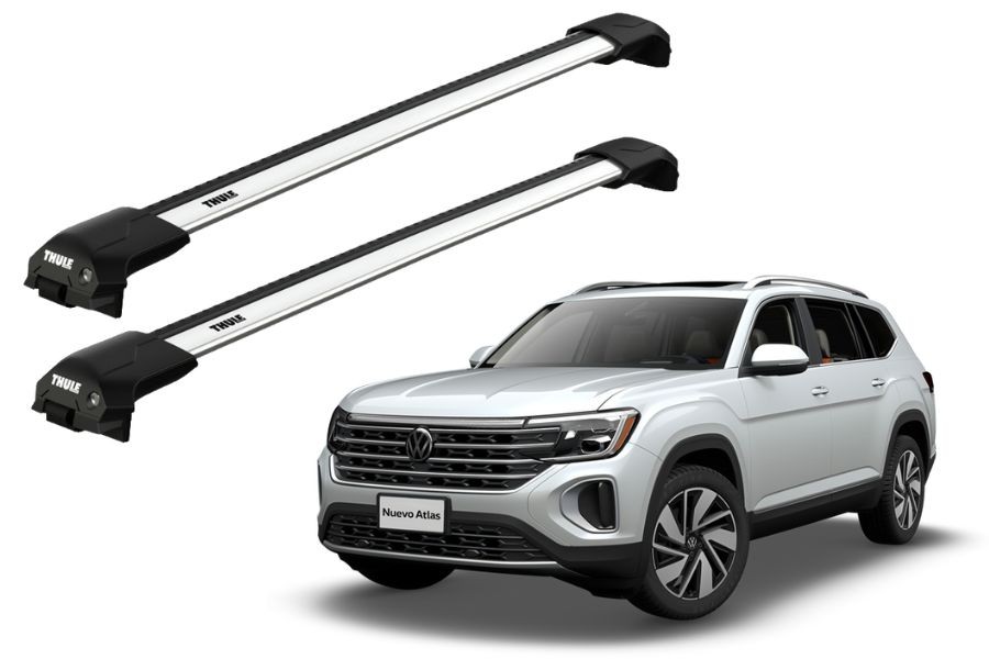 Barras THULE EDGE Flush para autos VOLKSWAGEN Atlas desde 2018