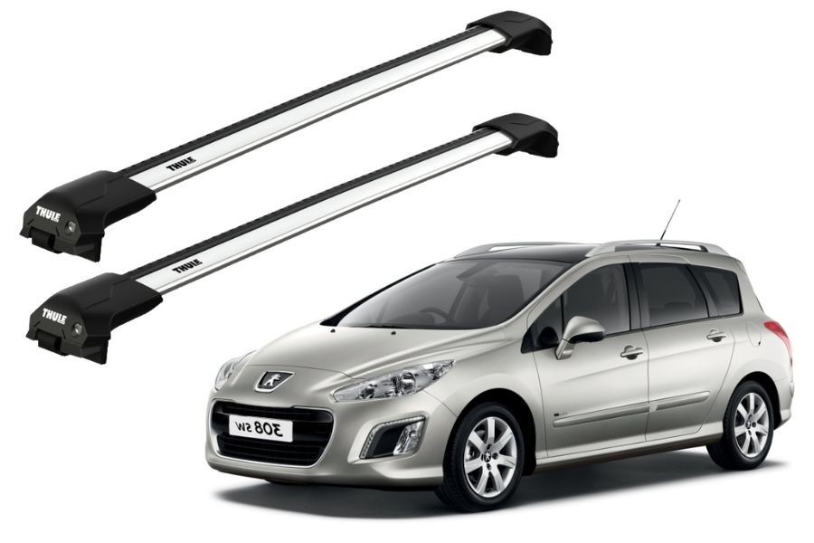 Barras THULE EDGE Flush para autos PEUGEOT 308 SW 2008 a 2013