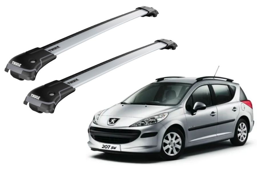 Barras THULE EDGE para autos PEUGEOT 207 SW 2006 a 2012