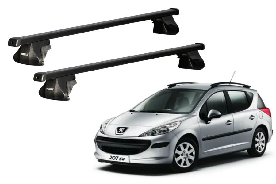 Barras THULE SmartRack para autos PEUGEOT 207 SW 2006 a 2012