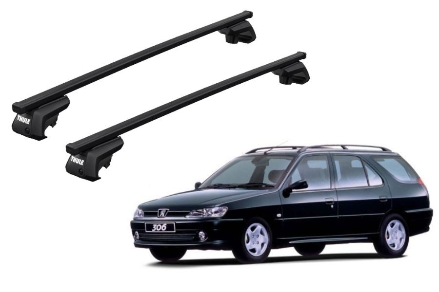 Barras THULE SmartRack XT para autos PEUGEOT 306 1997 a 2001