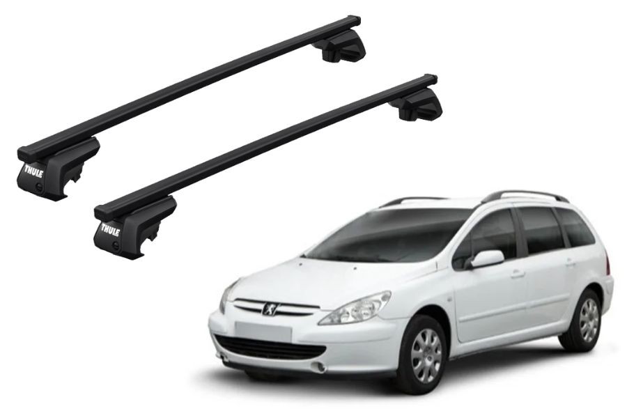 Barras THULE SmartRack XT para autos PEUGEOT 307 SW 2002 a 2004