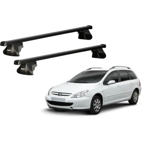 Barras THULE SmartRack para autos PEUGEOT 307 SW 2005 a 2008