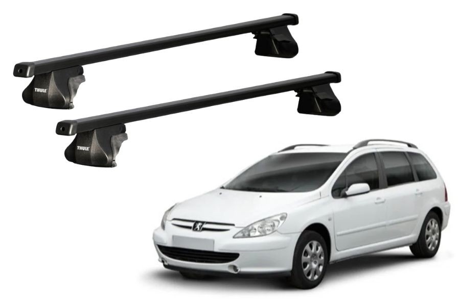 Barras THULE SmartRack para autos PEUGEOT 307 SW 2005 a 2008
