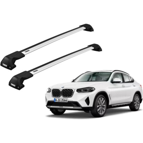 Barras THULE EDGE Flush para autos BMW X4 (G02) desde 2019
