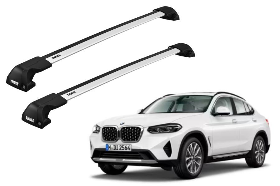 Barras THULE EDGE Flush para autos BMW X4 (G02) desde 2019