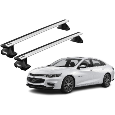 Barras THULE EVO WingBar para autos CHEVROLET Malibu desde 2016 a 2024