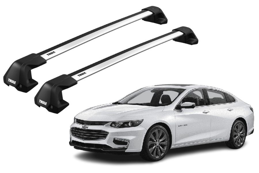 Barras THULE EDGE Flush para autos CHEVROLET Malibu desde 2016 a 2024