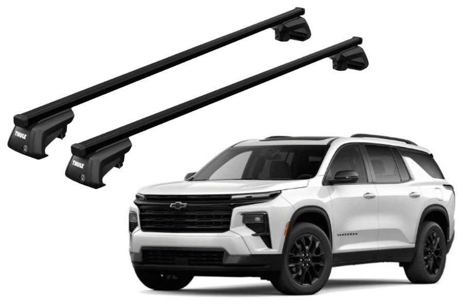 Barras THULE EVO SquareBar para autos CHEVROLET Traverse desde 2018