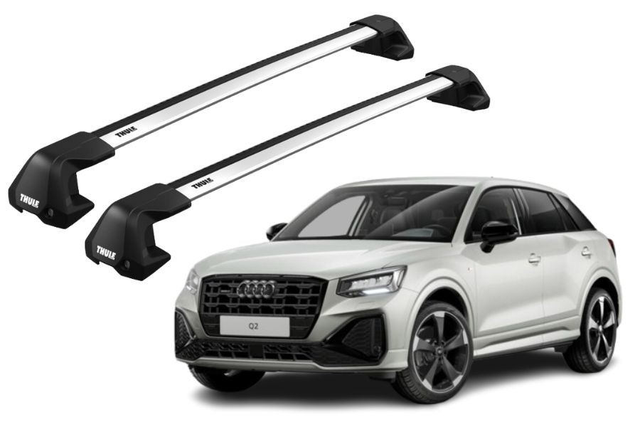 Barras THULE EDGE Flush para autos AUDI Q2 desde 2017
