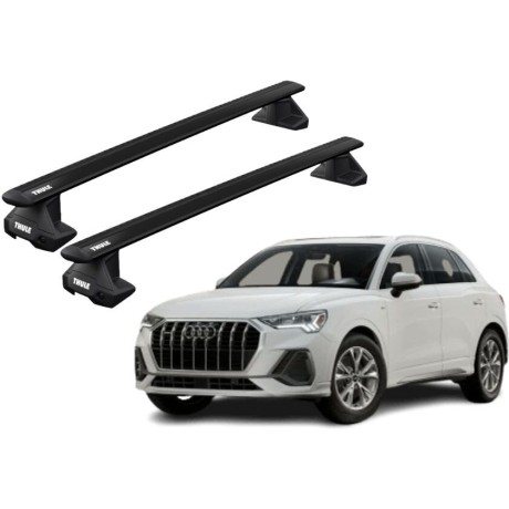 Barras THULE EVO WingBar para autos AUDI Q3 Sportback desde 2020 negro