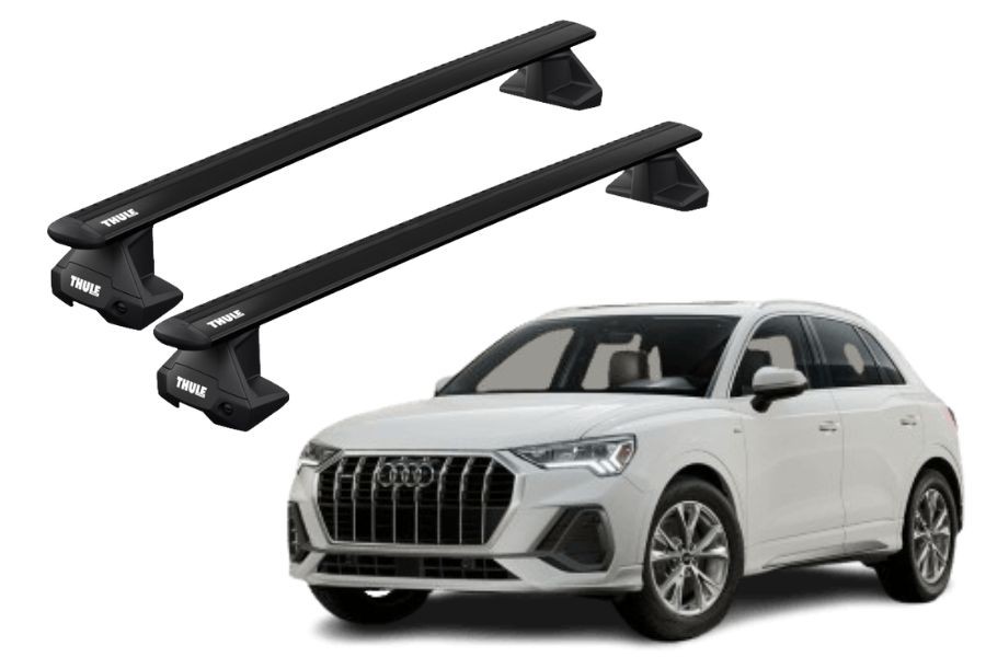 Barras THULE EVO WingBar para autos AUDI Q3 Sportback desde 2020 negro