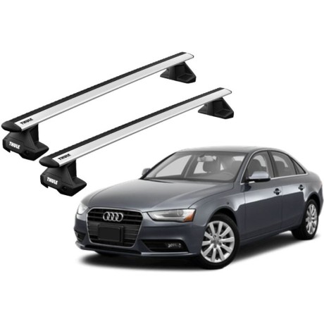Barras THULE EVO WingBar para autos AUDI A4 2008 a 2015