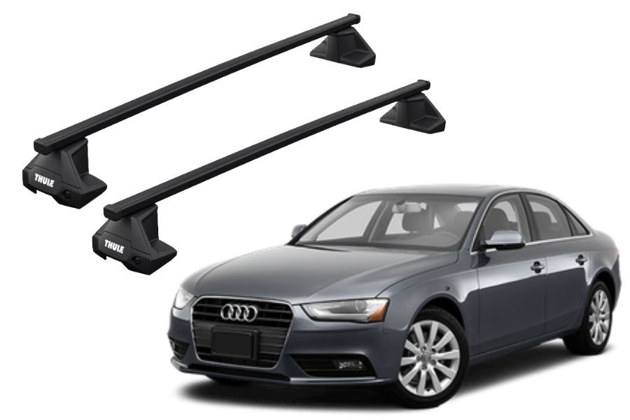 Barras THULE EVO SquareBar para autos AUDI A4 2008 a 2015