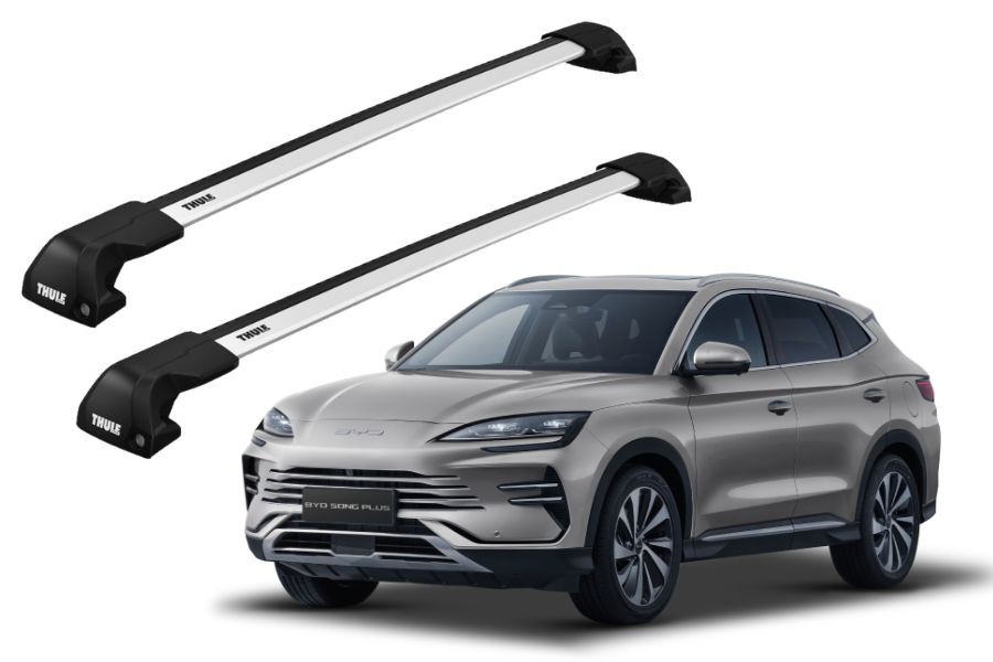 Barras THULE EDGE Flush para autos BYD Song Plus desde 2020 -