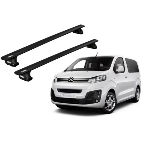 Barras THULE EVO WingBar para Van CITROEN SpaceTourer desde 2016 a 2023 negro