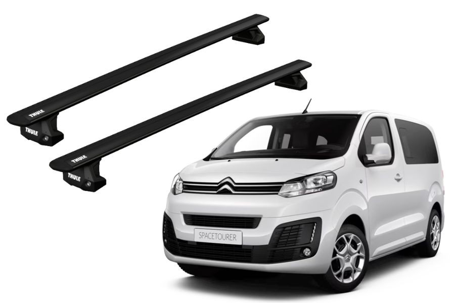 Barras THULE EVO WingBar para Van CITROEN SpaceTourer desde 2016 a 2023 negro