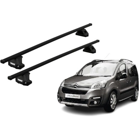 Barras THULE EVO SquareBar para Van CITROEN Berlingo 2008 a 2018