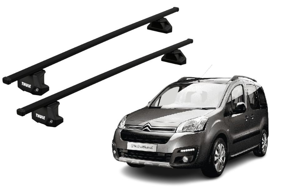 Barras THULE EVO SquareBar para Van CITROEN Berlingo 2008 a 2018