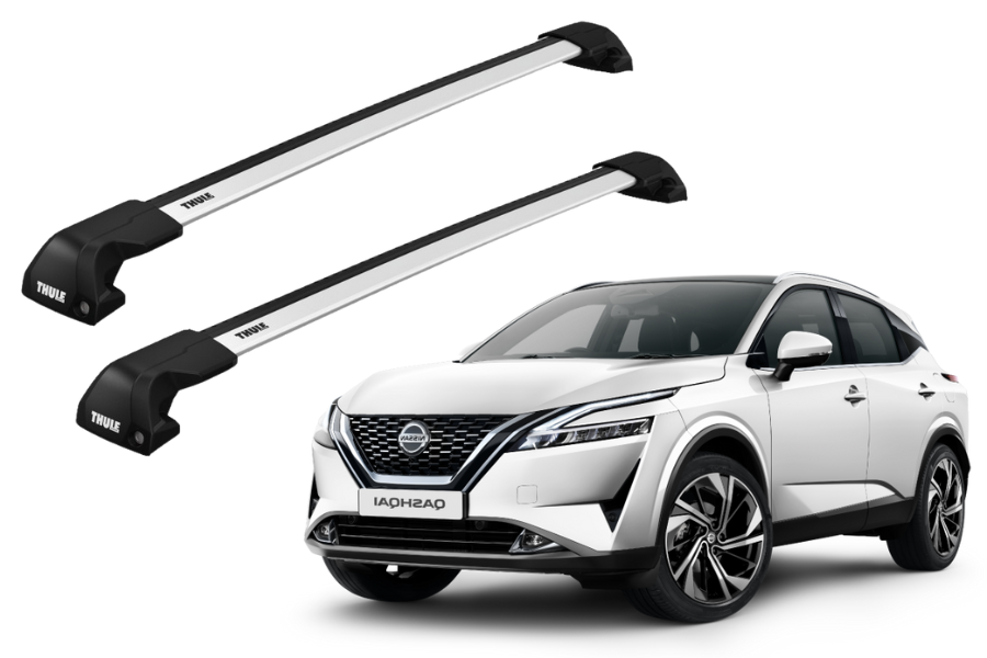 Barras THULE EDGE Flush para autos NISSAN Qashqai desde 2023