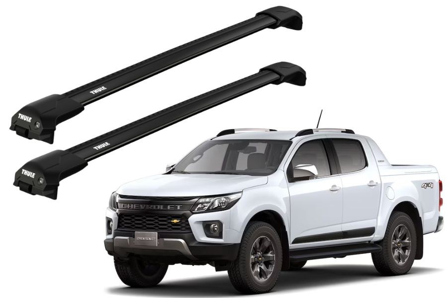Barras THULE EDGE Flush para CHEVROLET Colorado desde 2022 negro