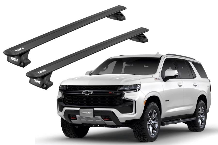 Barras THULE EVO WingBar para autos CHEVROLET Tahoe desde 2021 negro