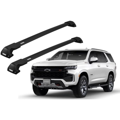 Barras THULE EDGE Flush para autos CHEVROLET Tahoe desde 2021 negro