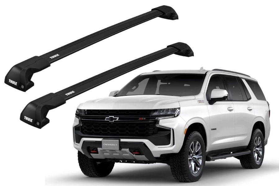 Barras THULE EDGE Flush para autos CHEVROLET Tahoe desde 2021 negro