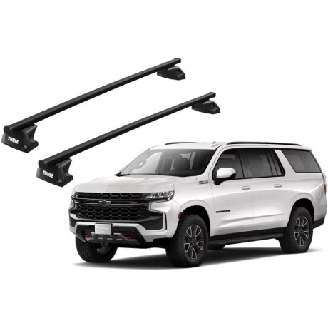 Barras THULE EVO SquareBar para autos CHEVROLET Suburban desde 2021