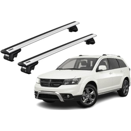 Barras THULE EVO WingBar para autos DODGE Journey 2008 a 2011
