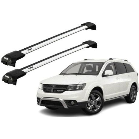 Barras THULE EDGE Flush para autos DODGE Journey 2008 a 2011