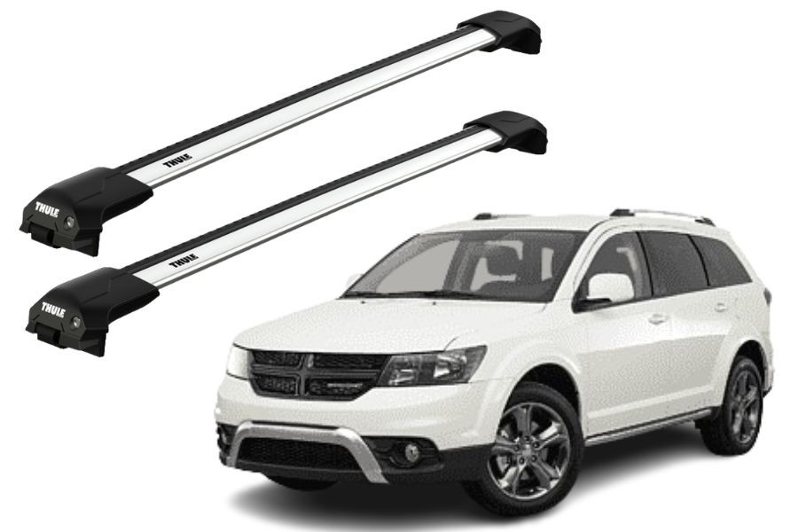 Barras THULE EDGE Flush para autos DODGE Journey 2008 a 2011