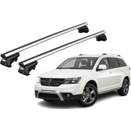 Barras THULE SmartRack XT AluBar para autos DODGE Journey 2008 a 2011