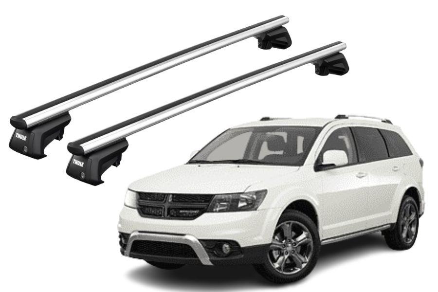 Barras THULE SmartRack XT AluBar para autos DODGE Journey 2008 a 2011