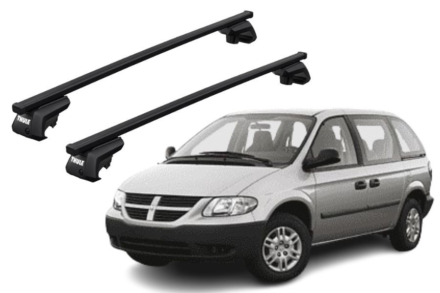 Barras THULE SmartRack XT para autos DODGE Caravan / Grand Caravan 1996 a 2005