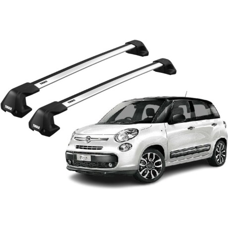 Barras THULE EDGE Flush para autos FIAT 500L desde 2012