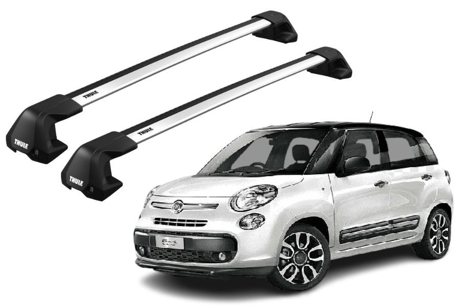 Barras THULE EDGE Flush para autos FIAT 500L desde 2012
