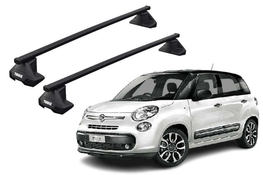 Barras THULE EVO SquareBar para autos FIAT 500L desde 2012