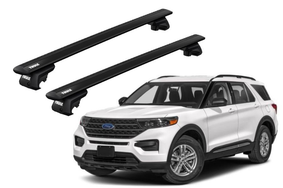 Barras THULE EVO WingBar para autos FORD Explorer desde 2020 negro