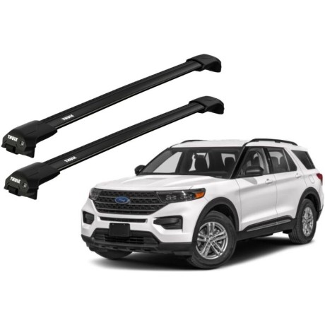 Barras THULE EDGE Flush para autos FORD Explorer desde 2020 negro