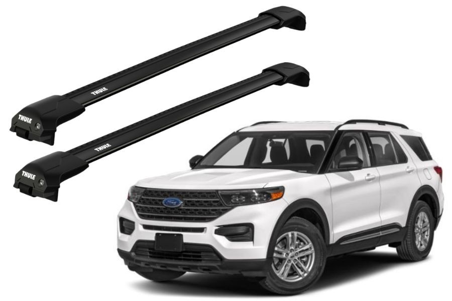 Barras THULE EDGE Flush para autos FORD Explorer desde 2020 negro