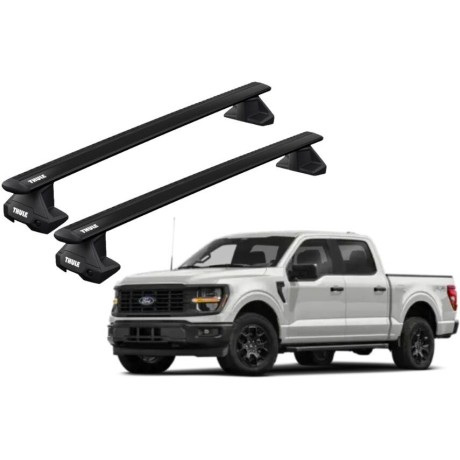 Barras THULE EVO WingBar para camioneta FORD F-150 desde 2015 a 2020 negro