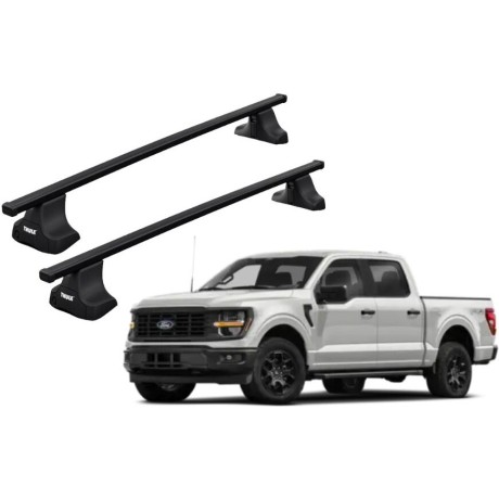 Barras THULE EVO SquareBar para camioneta FORD F-150 desde 2015 a 2020