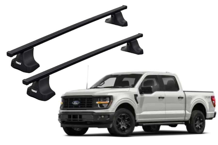 Barras THULE EVO SquareBar para camioneta FORD F-150 desde 2015 a 2020